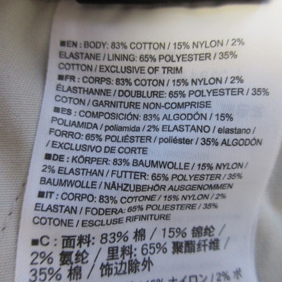 Arc'teryx Straight Leg Pants Women 6 Grey Cotton Blend Hiking Outdoor Casual 280 - Picture 4 of 13